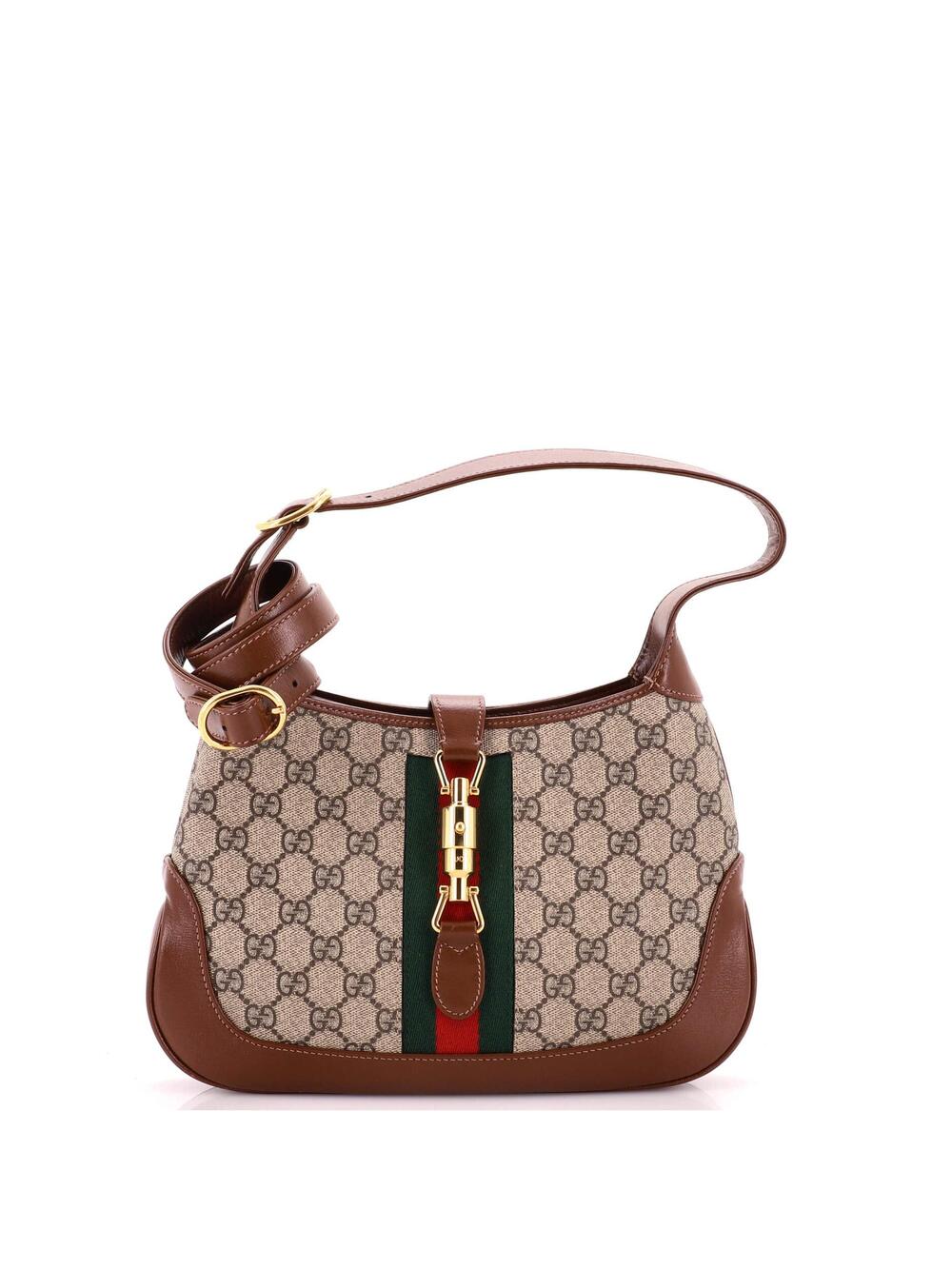 Gucci Jackie Hobo Gg Coated Canvas #365571G22B